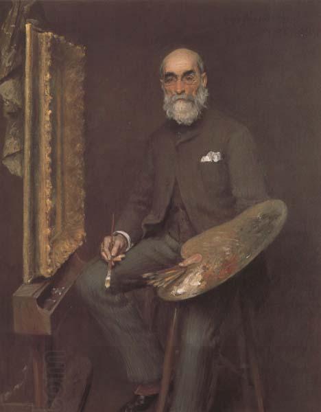 William Merritt Chase Worthington Whitteredge (mk43) oil painting picture